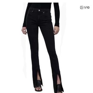 Zara “The Olivia” Dark Grey Jeans